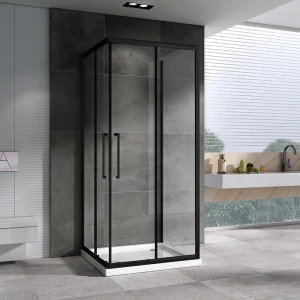 Душевой уголок Abber Schwarzer Diamant 80х80 AG02080BH-S80B